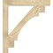 Ekena Millwork Merced Block Rough Sawn Bracket, Douglas Fir, 4"W x 36"D x 40"H BKT04X36X40MRC05RDF - alternate 2